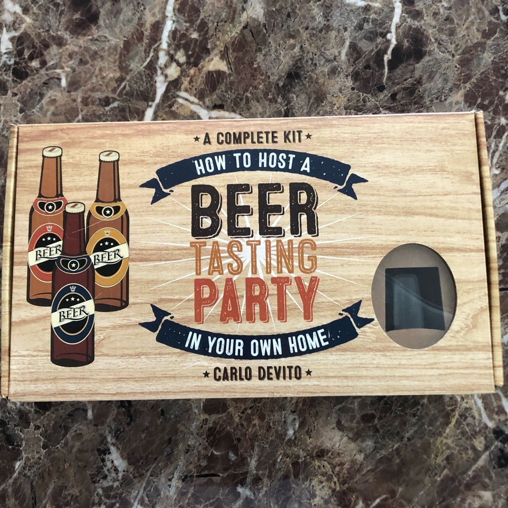 Brand new beer tasting kit